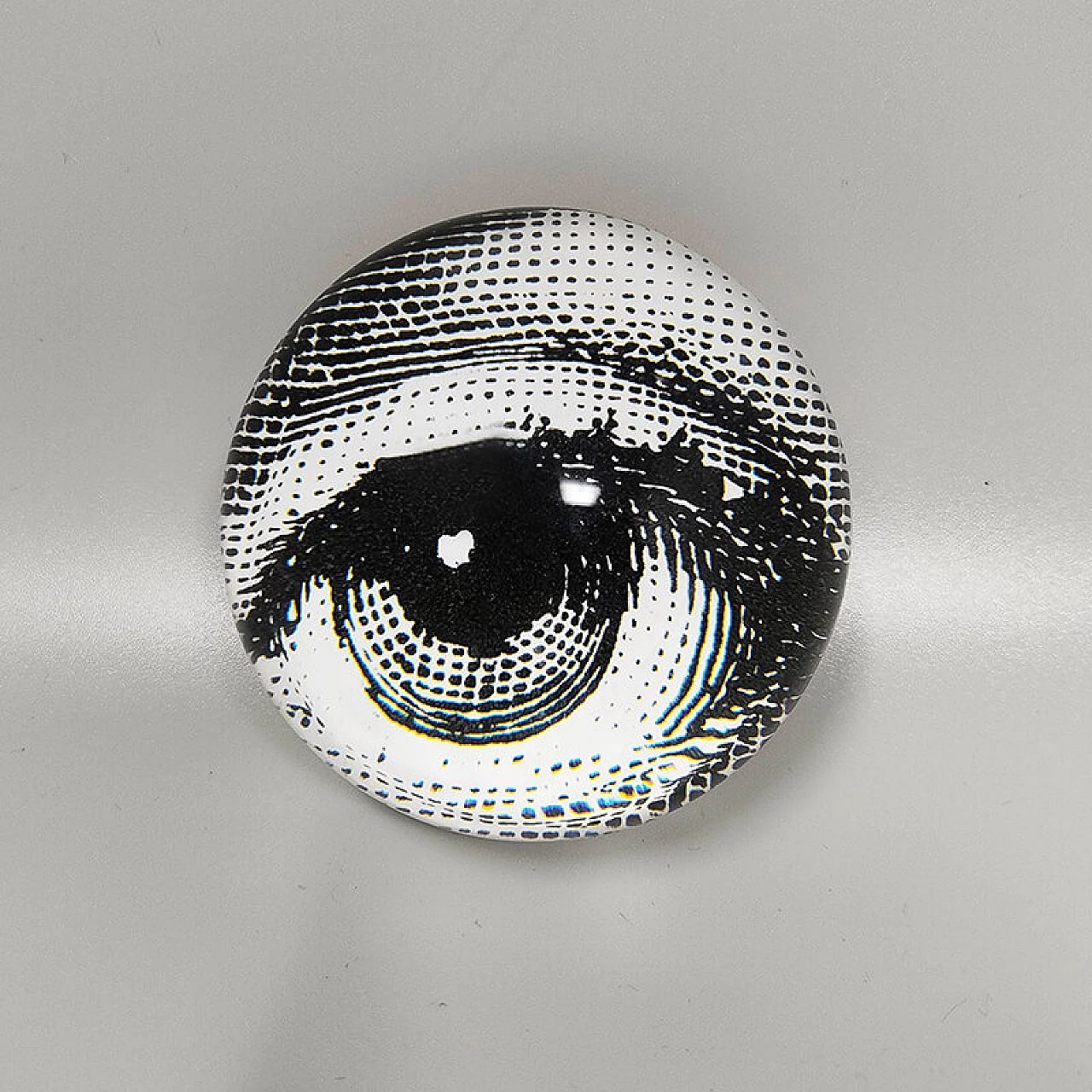 Crystal paperweight by Piero Fornasetti, 1970s 2