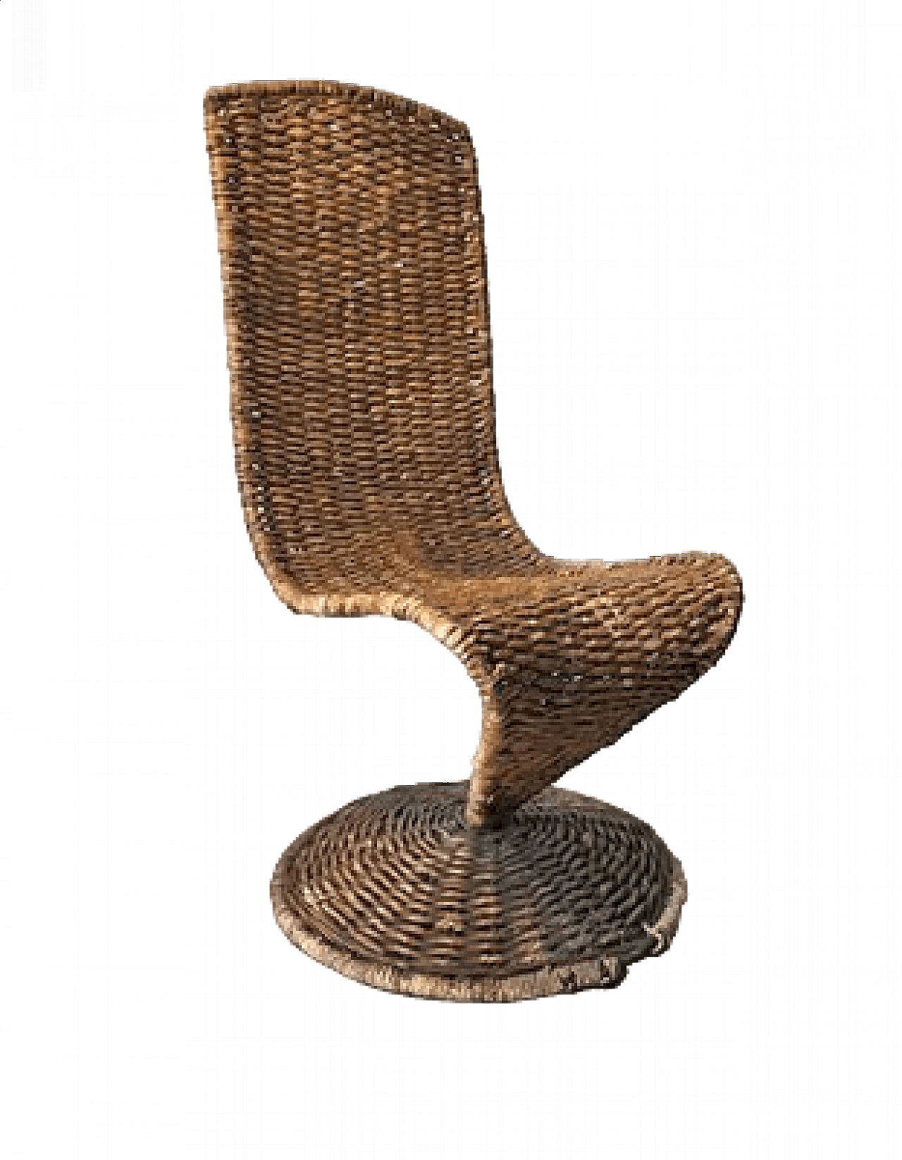 S Chair chair in braided rope by Marzio Cecchi, 1970s 8