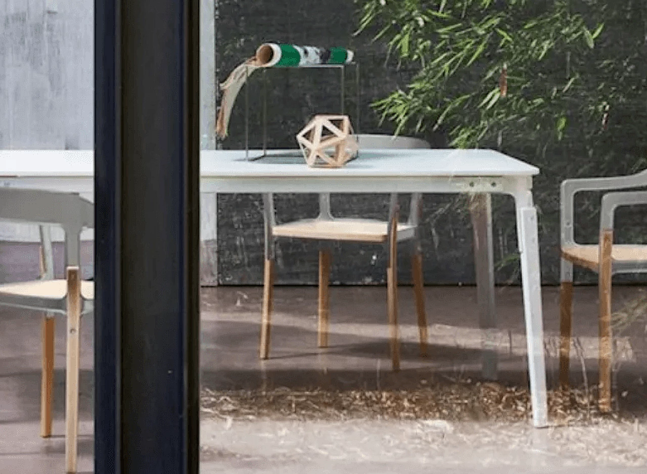 Steelwood table by Ronan & Erwan Bouroullec for Magis 3