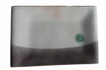 Vassoio in ceramica di La Sfera, anni '70