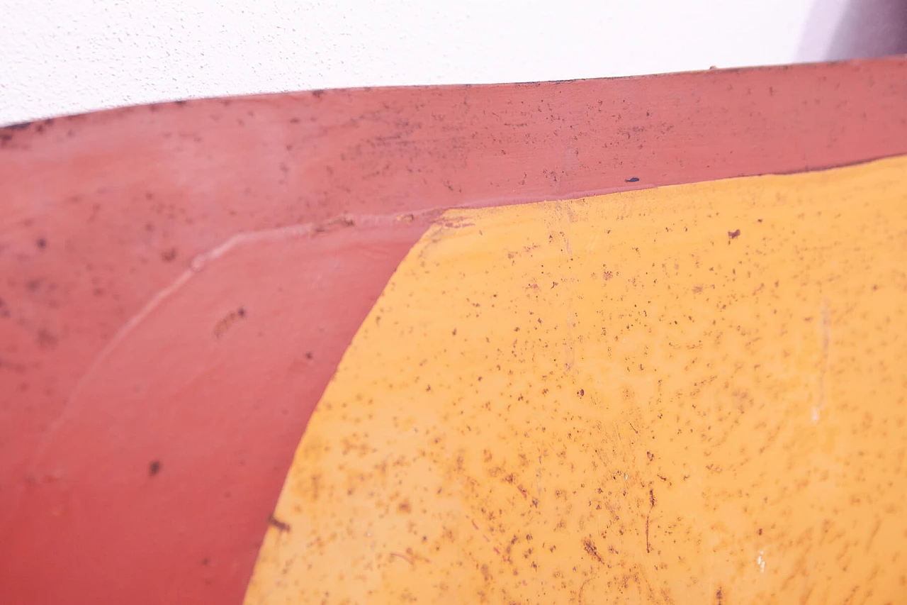 Insegna pubblicitaria ZTS cecoslovacca in metallo, anni '80 23