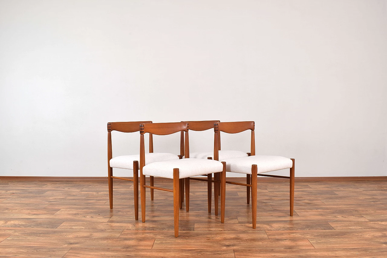 4 Chairs by Henry Walter Klein for Bramin, 1960s 1