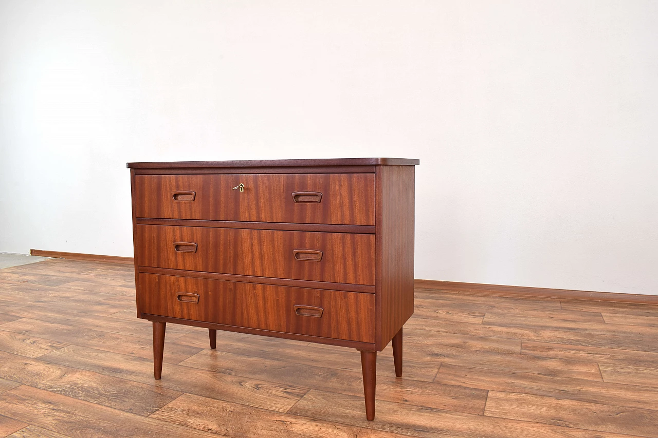 Danish teak chest of drawers, 1960s 9