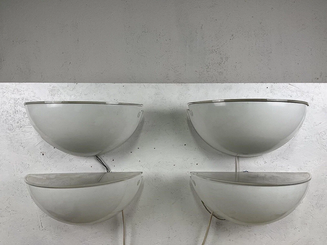 4 Quarto wall lights by Afra and Tobia Scarpa for Flos, 1970s 9