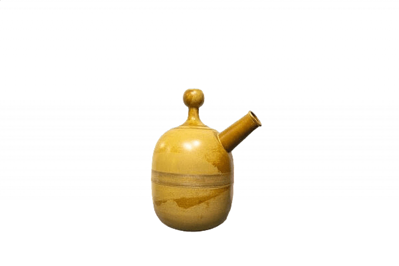 Ceramic jug by Franco Pozzi for Gresline, 1970s 4