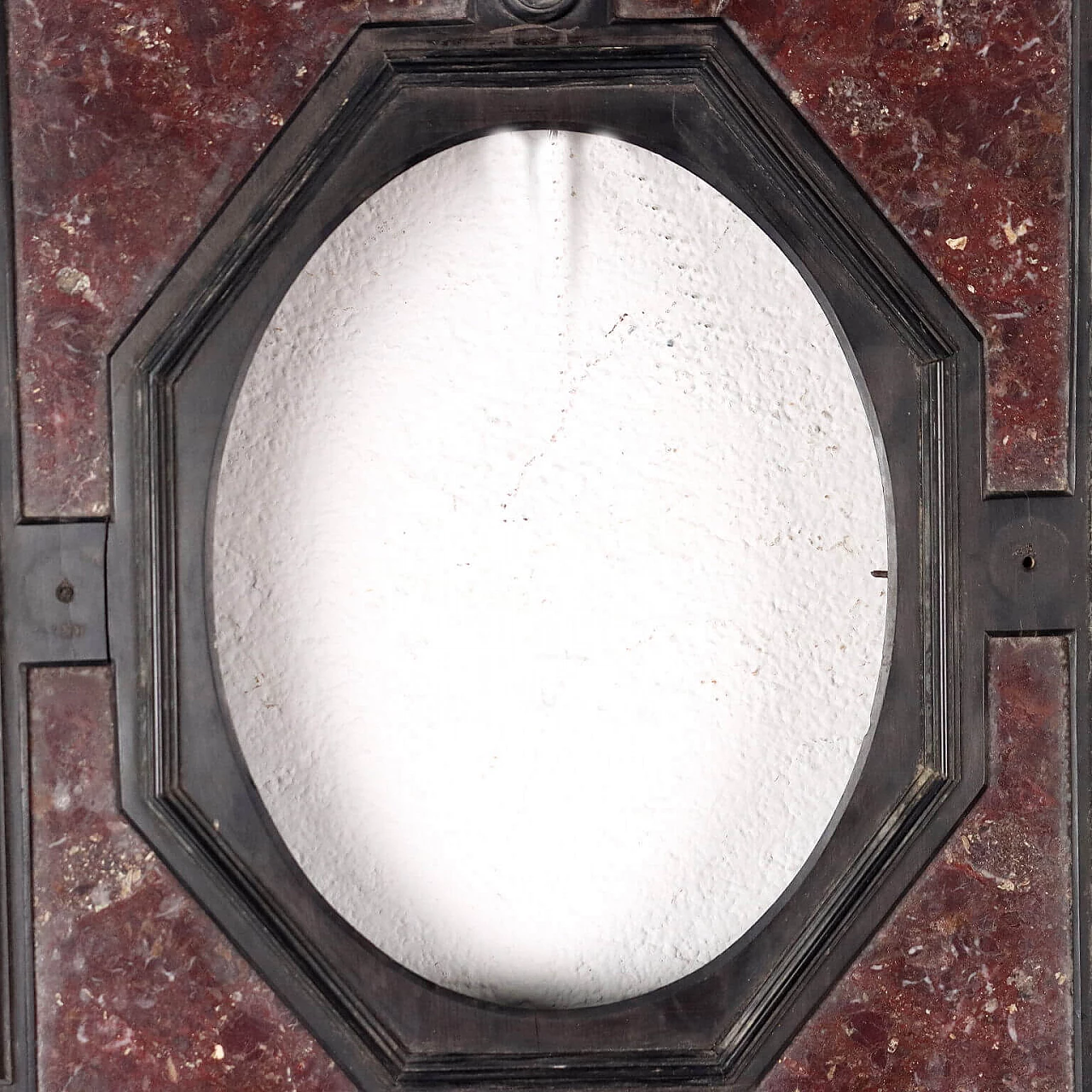 Cornice Manierista in ebano e commesso marmoreo, prima metà del '600 4
