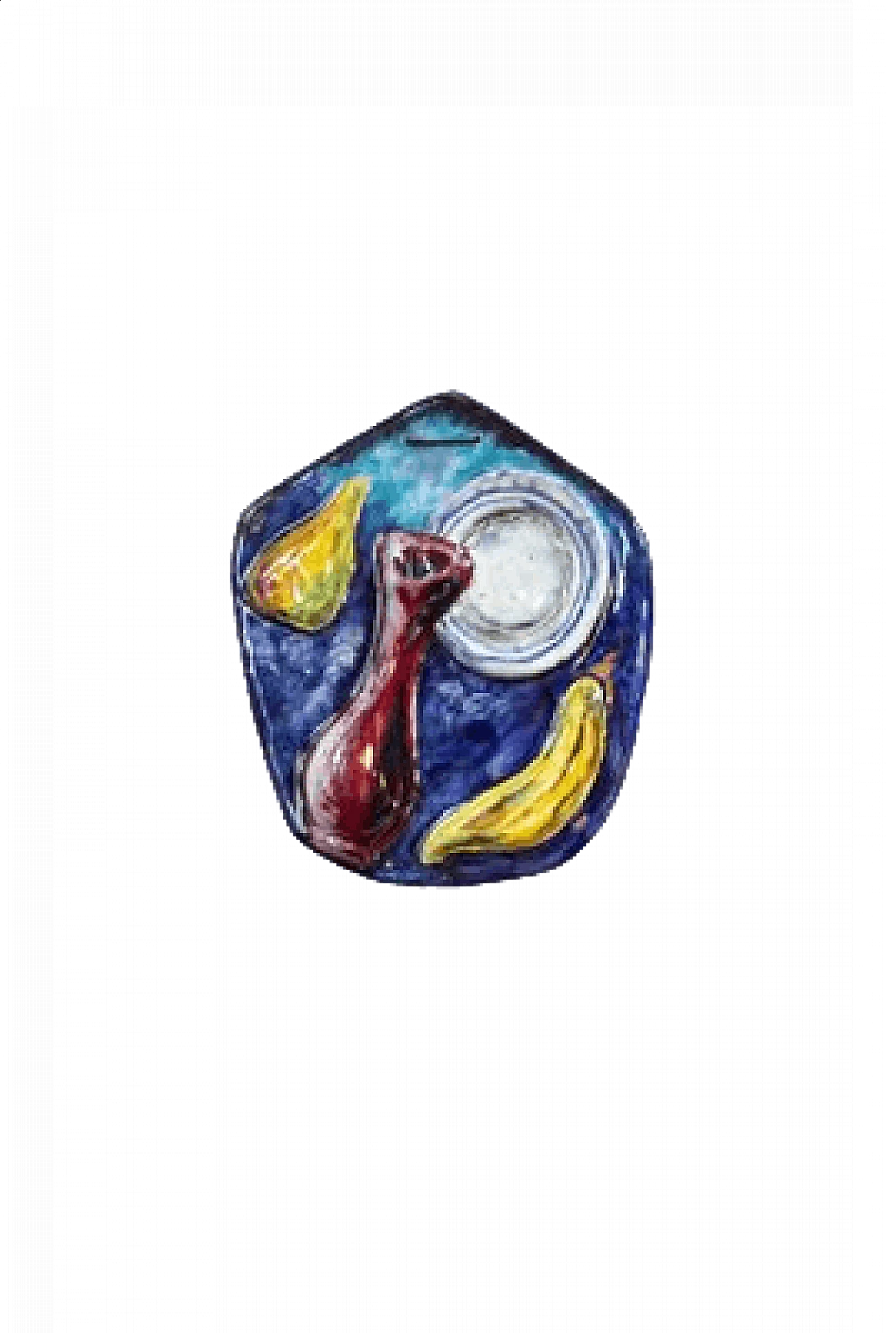 Piastrella in ceramica dipinta di Ceramiche San Polo, anni '50 13