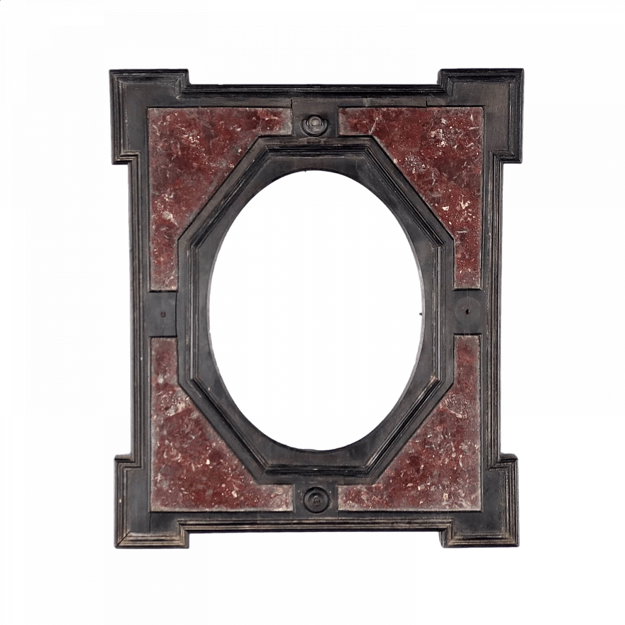 Mannerist ebony and marble commesso frame, first half of the 17th century 8