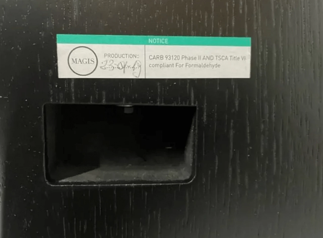 Wood and aluminium Milà table by Jaime Hayon for Tavoli Magis, late 20th century 2