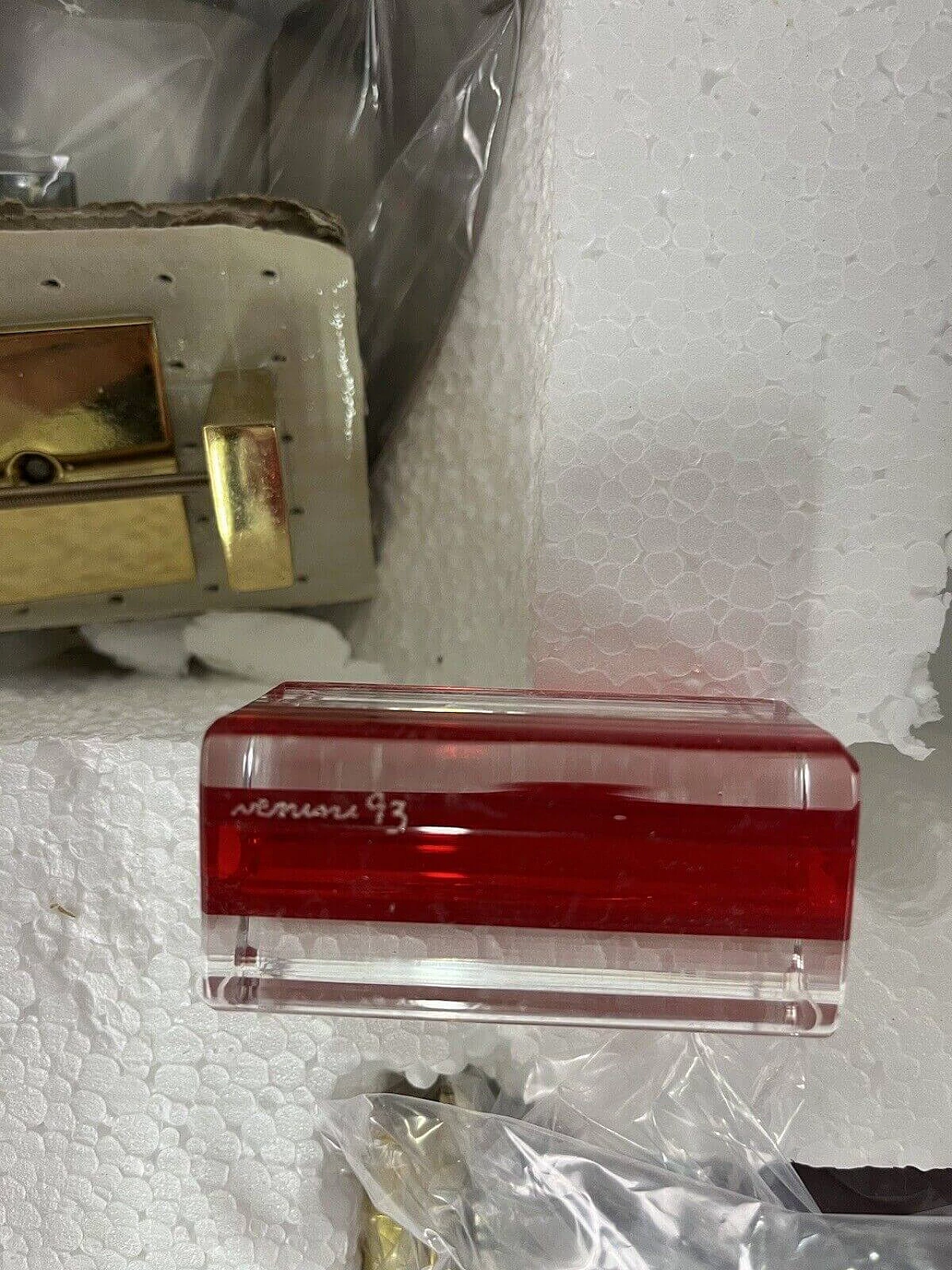 Pair of Vinkboi Murano glass wall sconces by Venini, 1990s 5