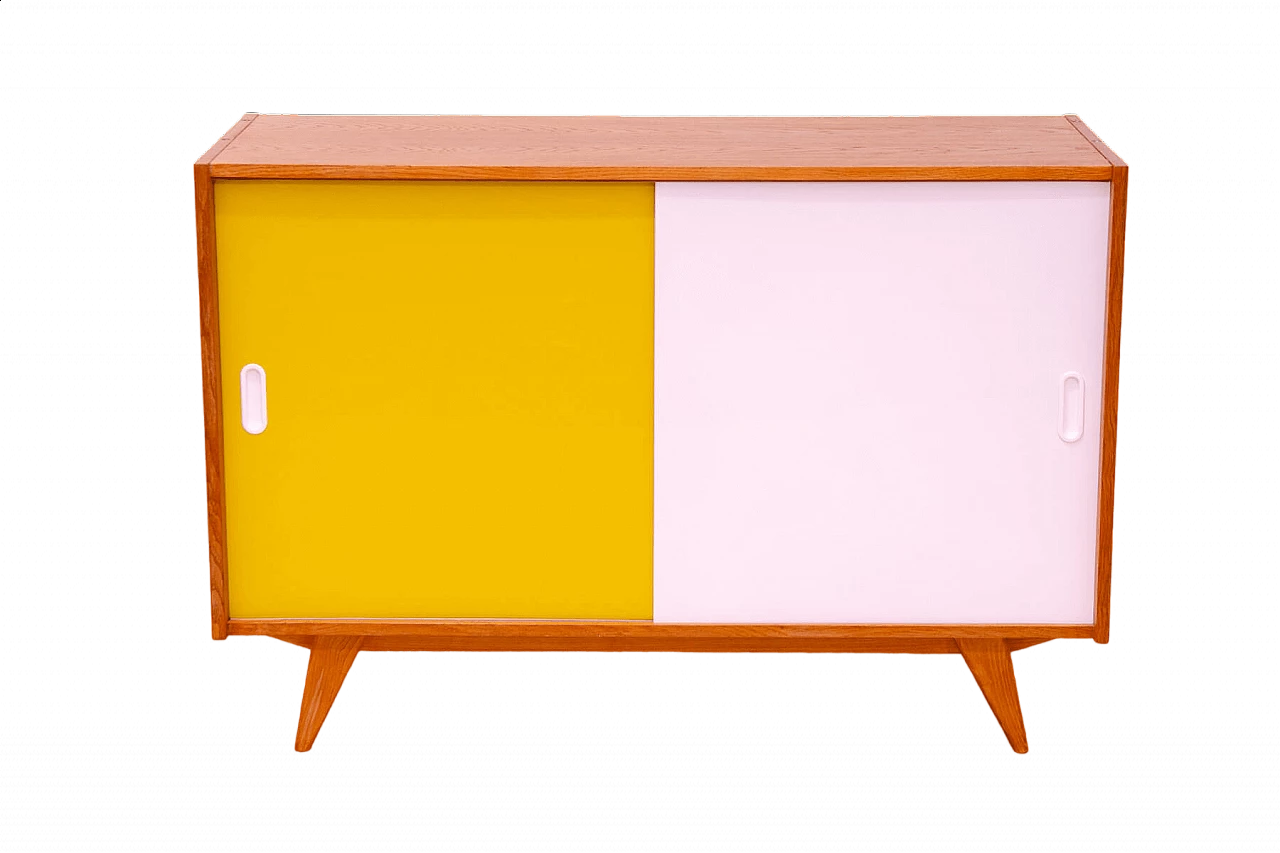 U-452 sideboard by Jiří Jiroutek for Interiér Praha, 1960s 20