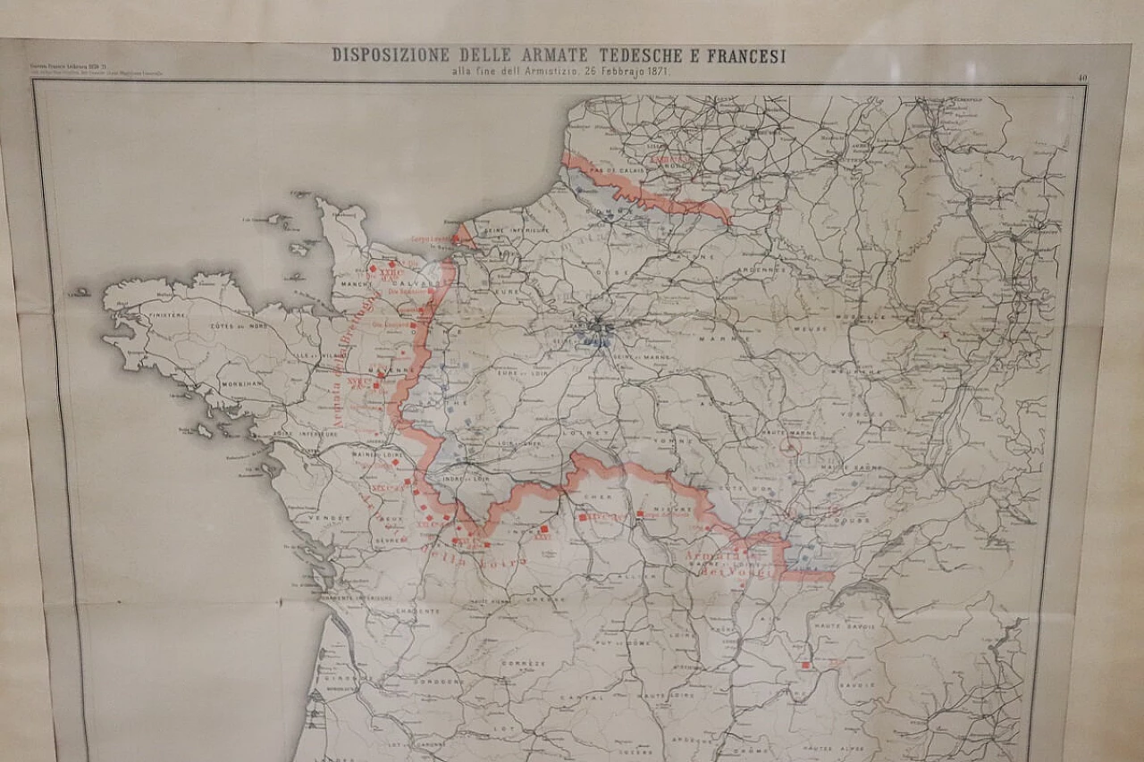 4 Carte geografiche della guerra franco-tedesca, '800 6