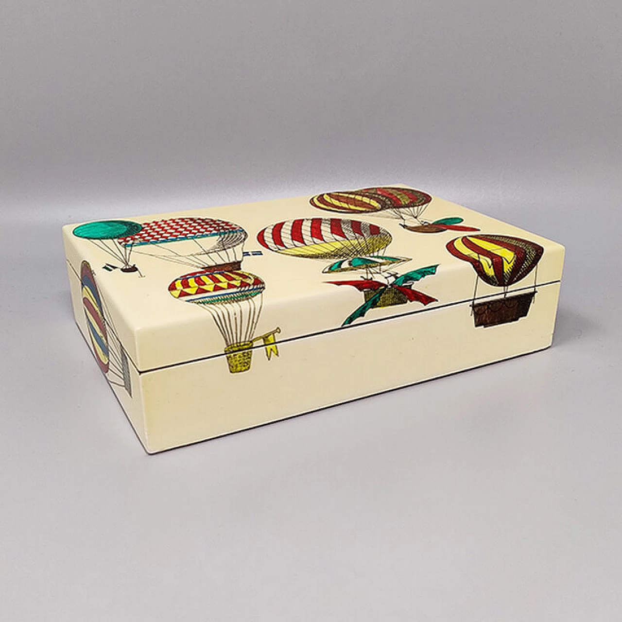 Walnut box by Piero Fornasetti, 1970s 2