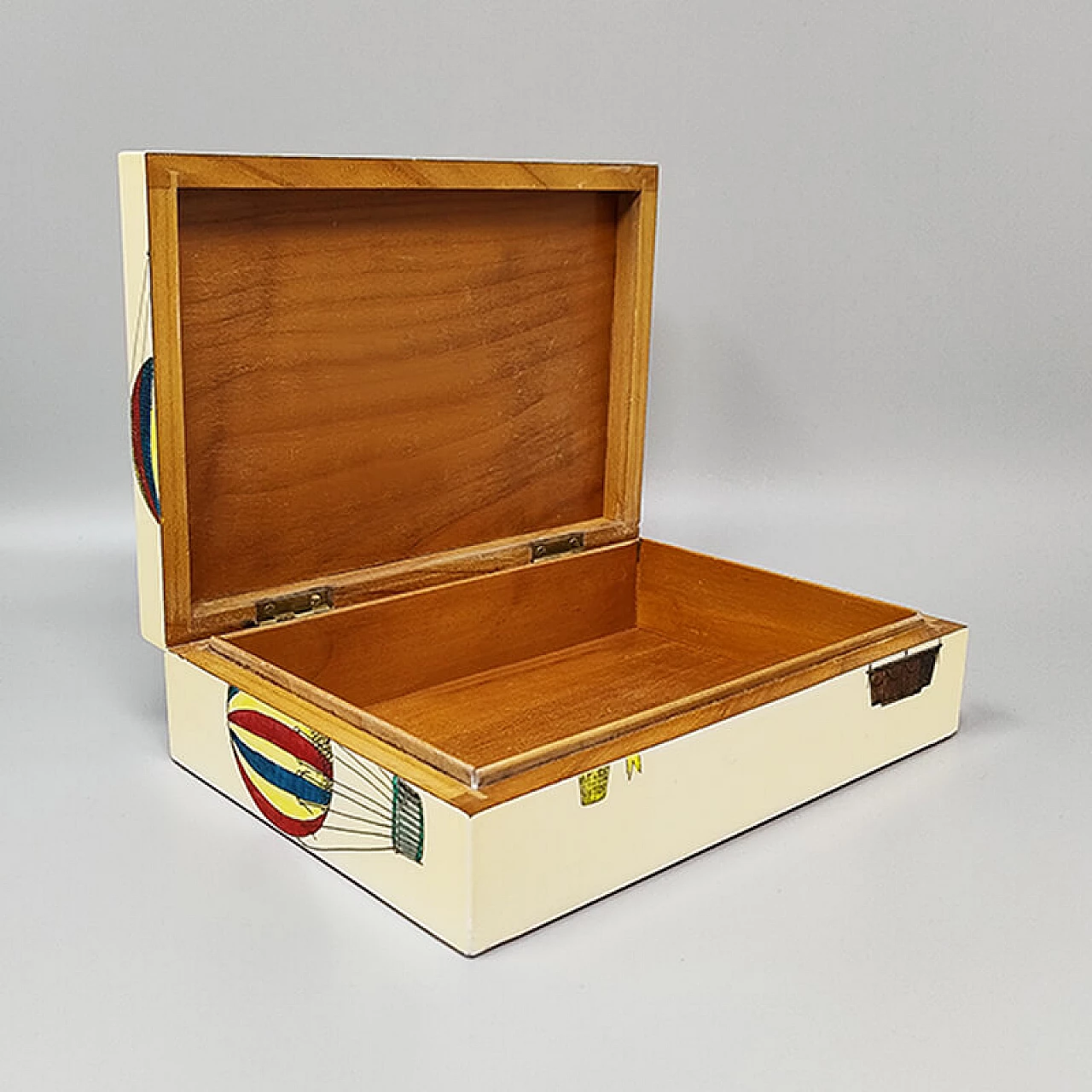 Walnut box by Piero Fornasetti, 1970s 5