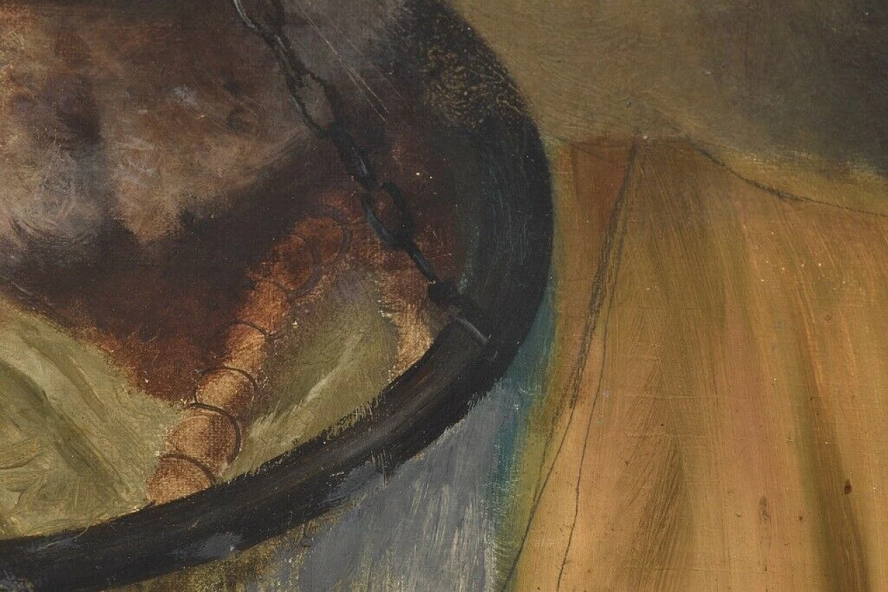 Ritratto di schiavo, dipinto a olio su tela, '800 5