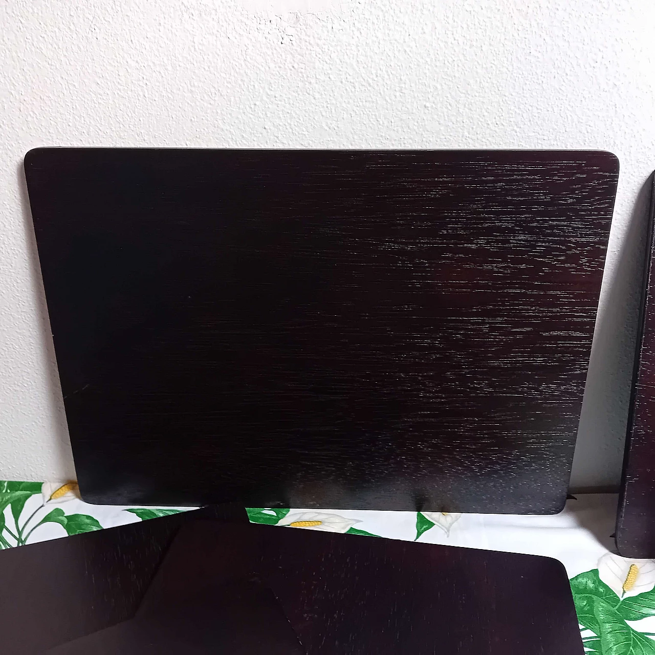 8 Tovagliette in teak, anni '90 4