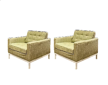 Pair of armchairs by Florence Knoll Bassett for Knoll Inc. 1954,