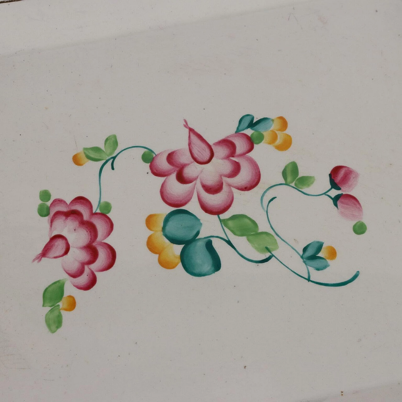 Vassoio in porcellana di Laveno, anni '20 3