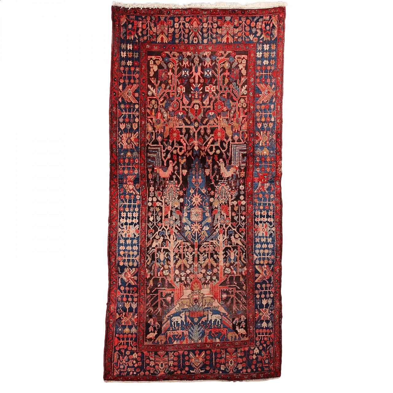 Iranian wool and cotton Malayer rug 11