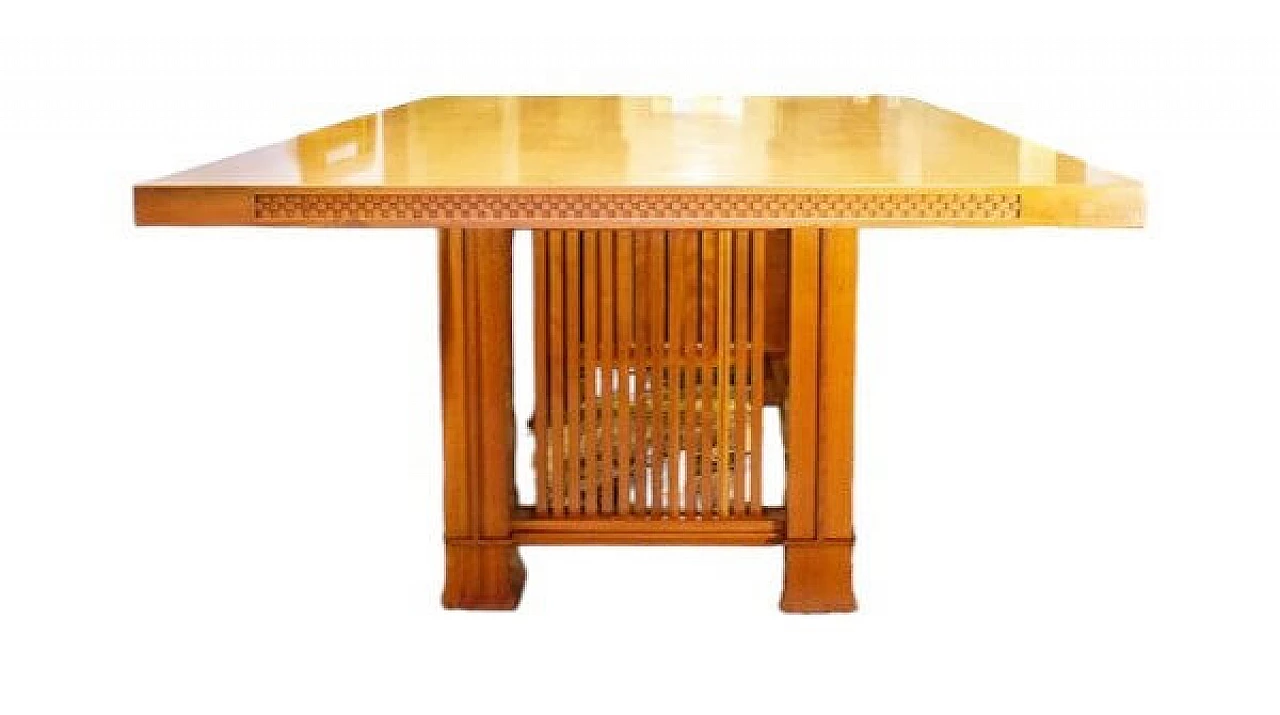Table 615 Husser by Frank Lloyd Wright for Cassina, 1992 6