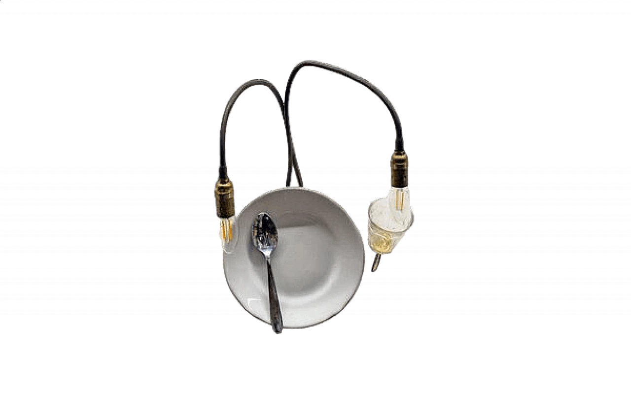 Applique da parete Servito di Lucifero Illuminazione, anni '80 9