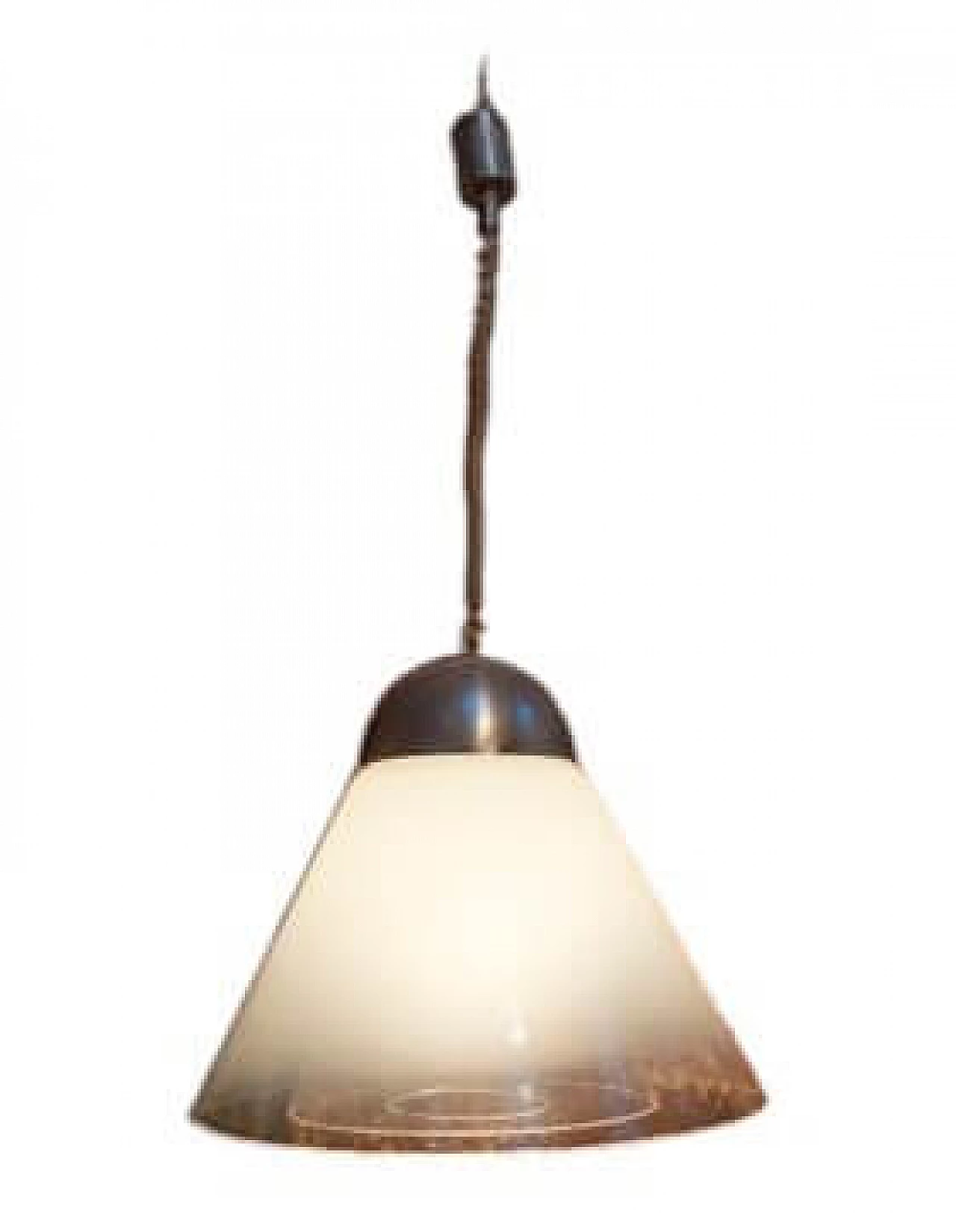Murano glass ceiling lamp by Carlo Nason for Mazzega, 1970s 9