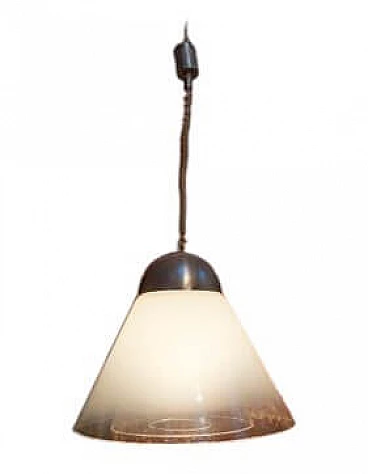 Murano glass ceiling lamp by Carlo Nason for Mazzega, 1970s