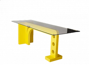Meccano dining table in the style of Cesare Leonardi, 1990s