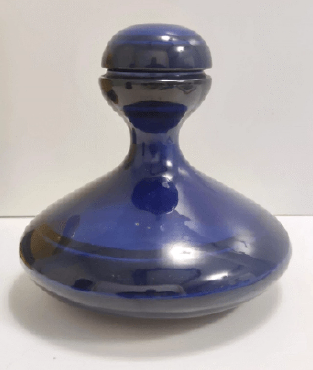 Pair of bottles and vase in glazed ceramic by Parravicini, 1970s 13