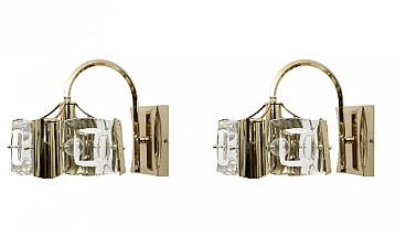 Coppia di applique di Oscar Torlasco per Stilkronen, anni '60