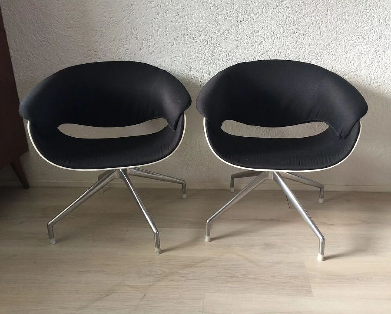 4 Sina armchairs by Uwe Fischer for B&B Italia 7