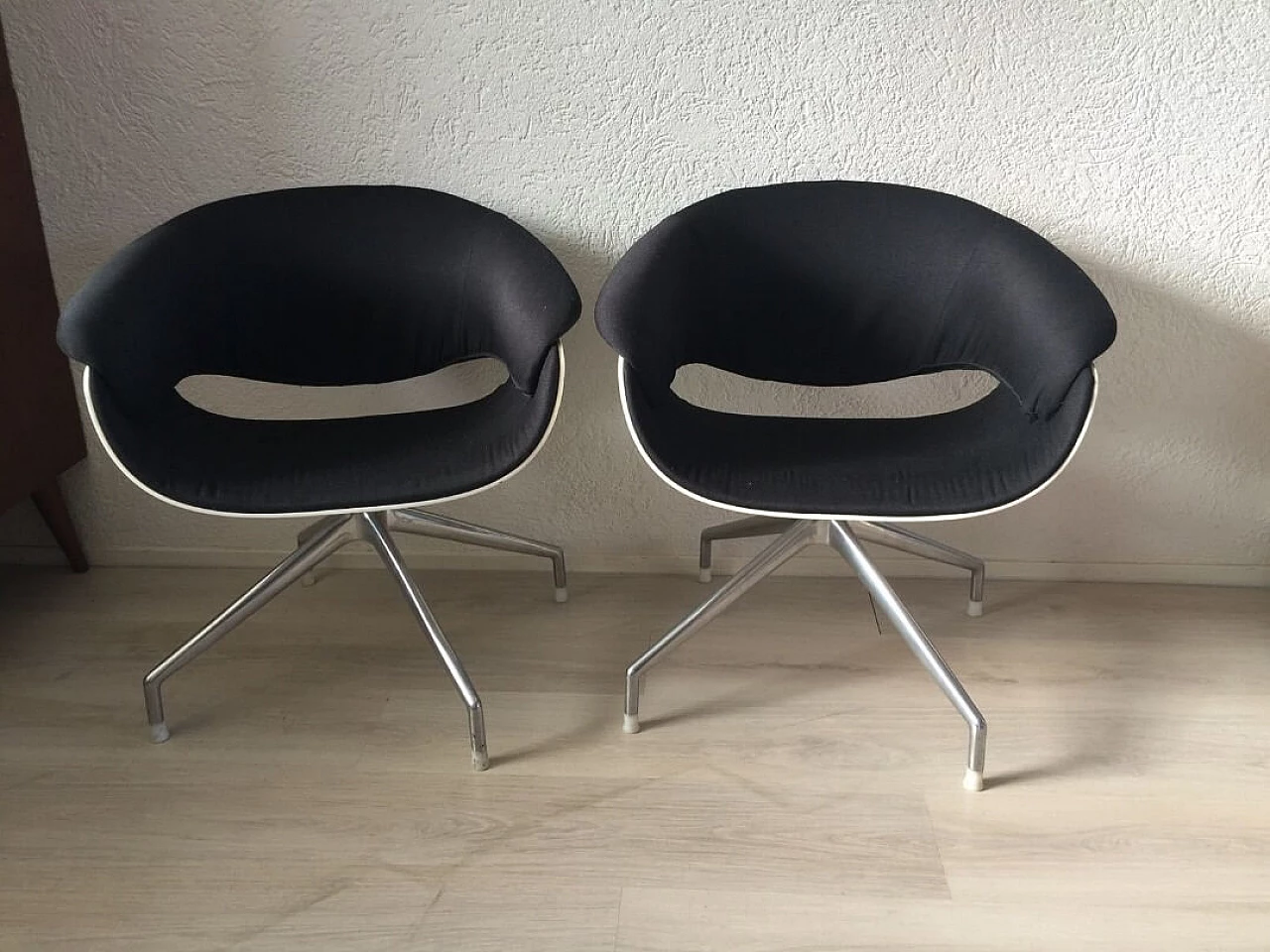 4 Sina armchairs by Uwe Fischer for B&B Italia 8