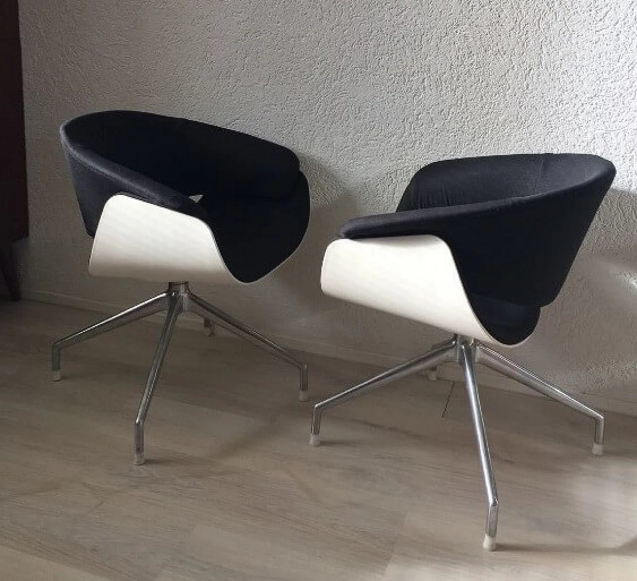 4 Sina armchairs by Uwe Fischer for B&B Italia 11