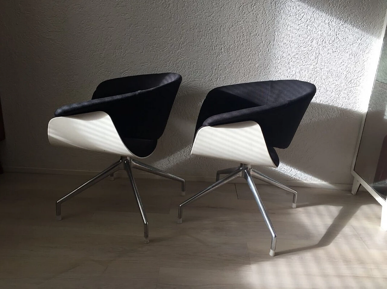 4 Sina armchairs by Uwe Fischer for B&B Italia 14