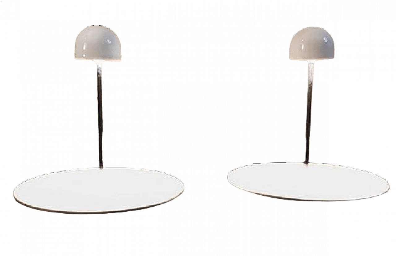 Coppia di Lampade da tavolo Nemea di Vico Magistretti per Artemide, 1979 13