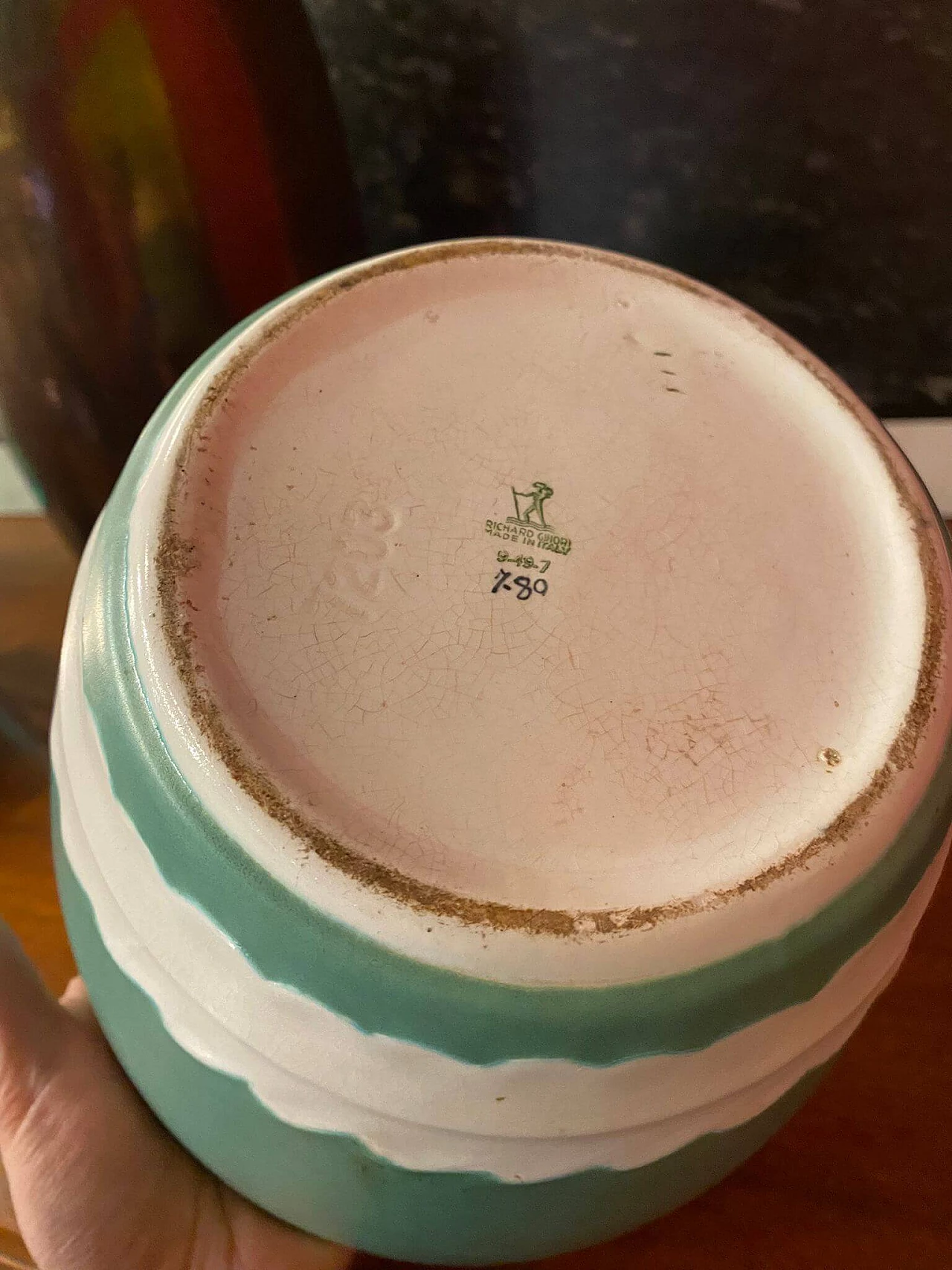 Cachepot di Giovanni Gariboldi per Richard Ginori, 1949 3