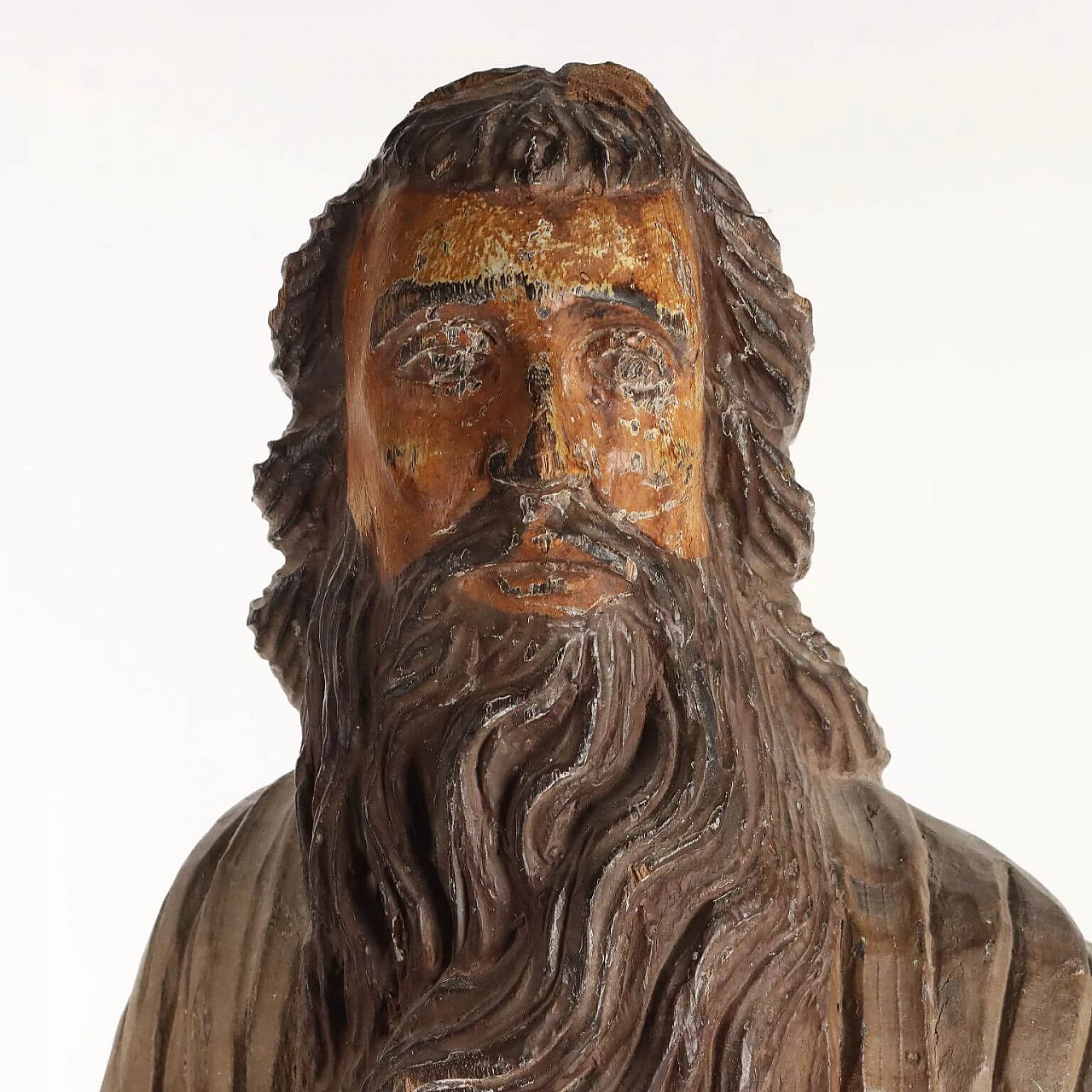 Moses, walnut wooden statue, late 18th century 3