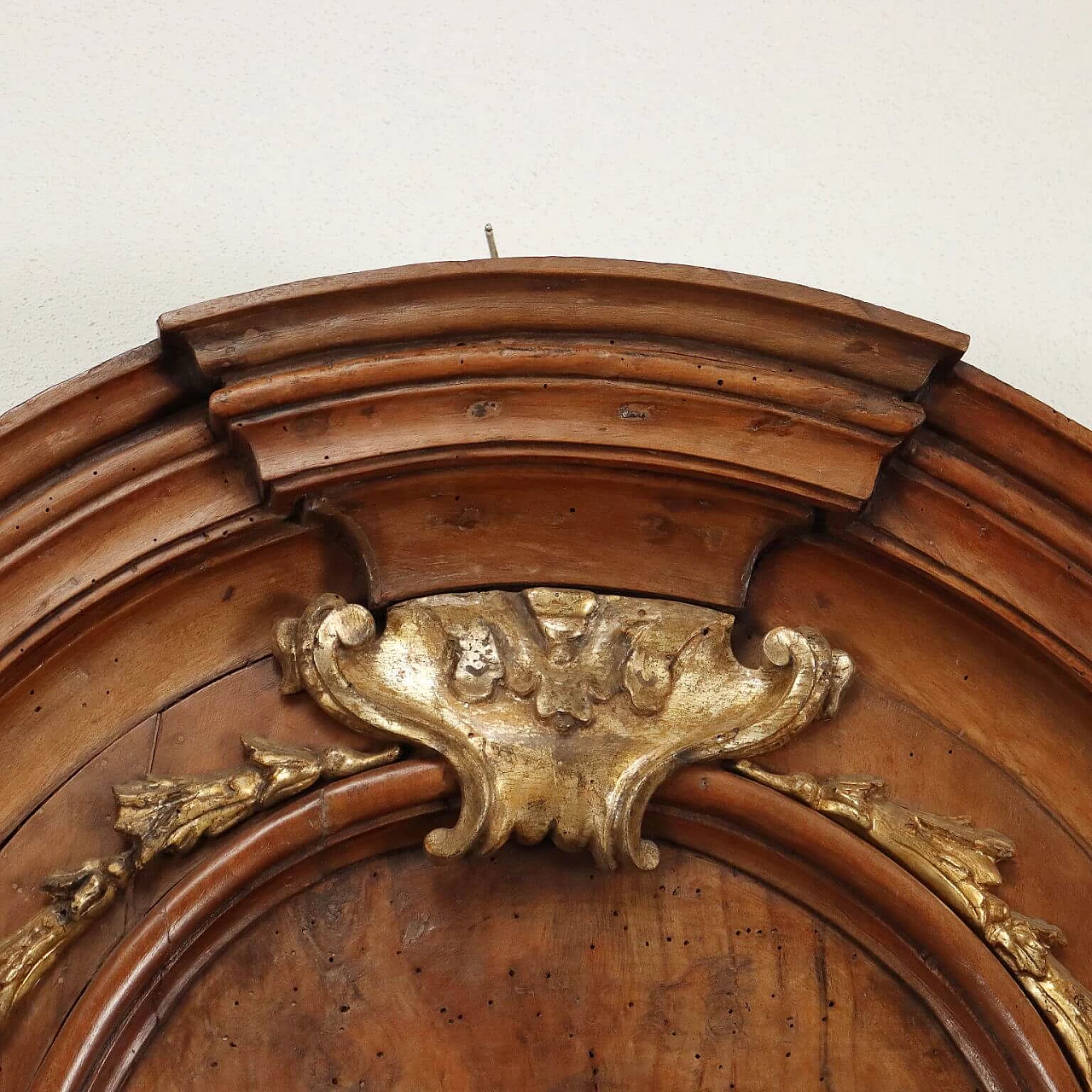 Elemento architettonico Barocco in legno intagliato e dorato, '700 4