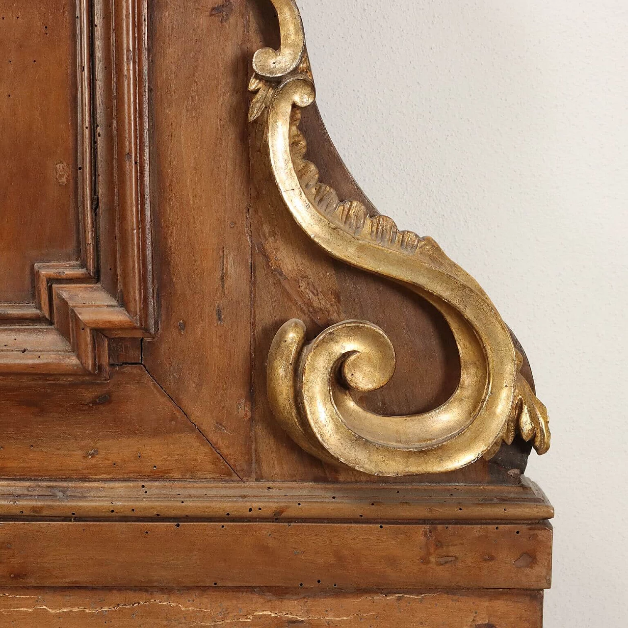 Elemento architettonico Barocco in legno intagliato e dorato, '700 9