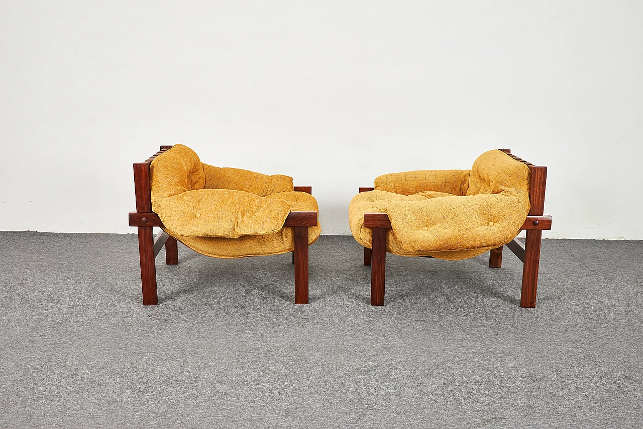 Pair of Balassa armchairs by Ipoly Furniture Company, 1970s 6