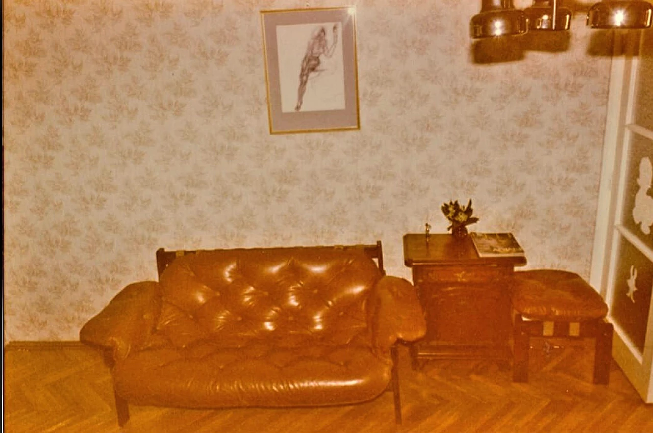 Coppia di poltrone Balassa di Ipoly Furniture Company, anni '70 15