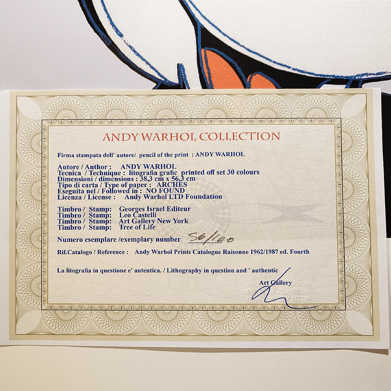 Andy Warhol, Mickey Mouse, litografia, anni '80 9