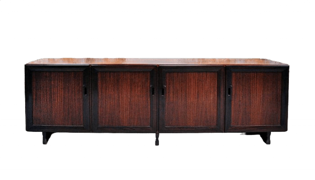 Credenza MB15 in palissandro di Franco Albini per Poggi, 1957 13