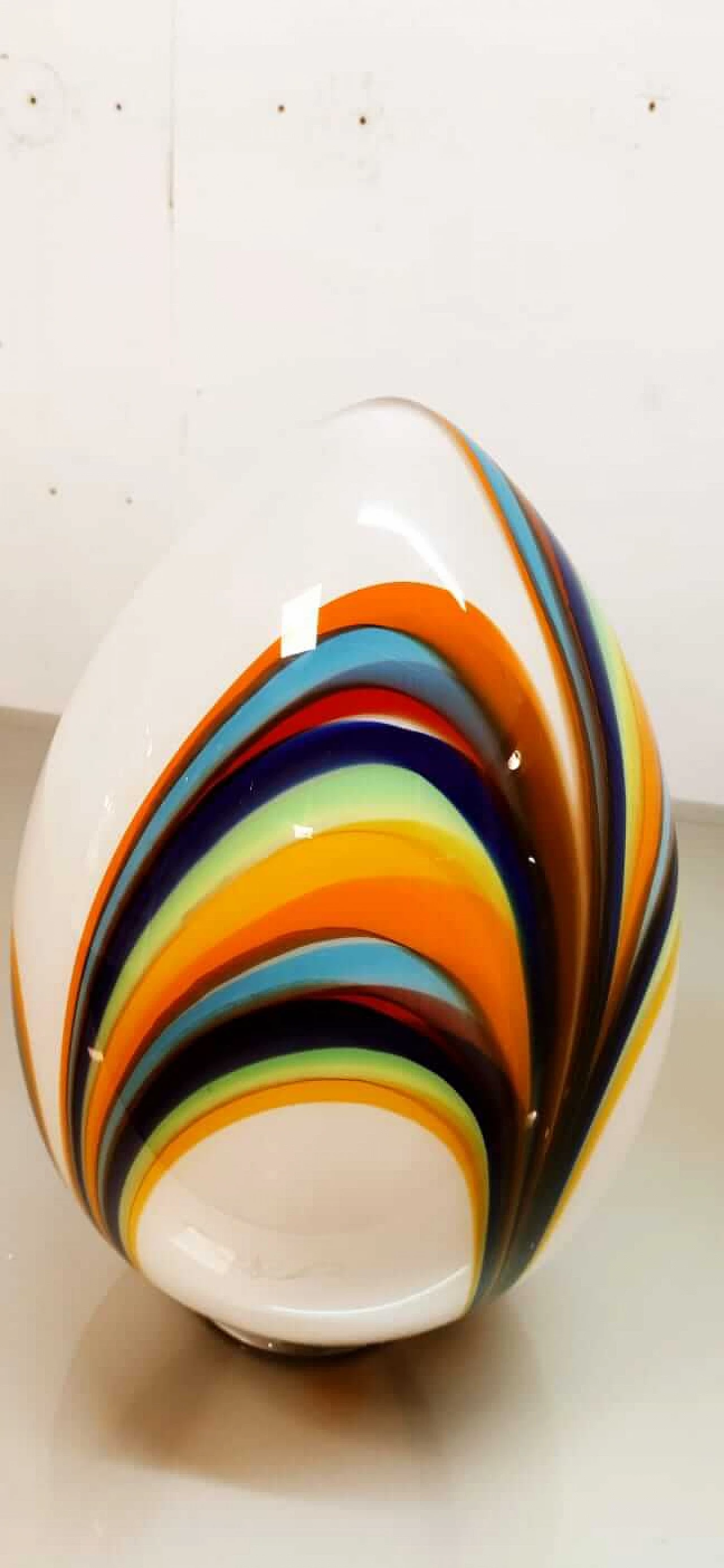 Multicolor Murano glass table lamp, 1960s 1