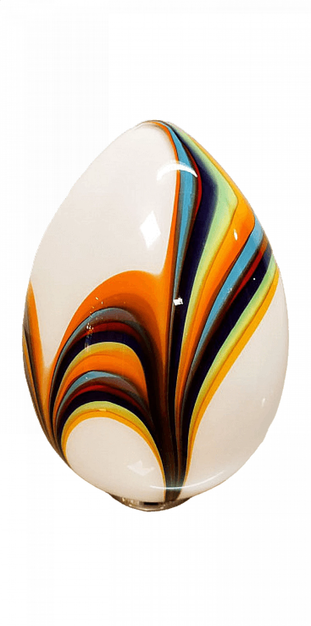 Multicolor Murano glass table lamp, 1960s 6