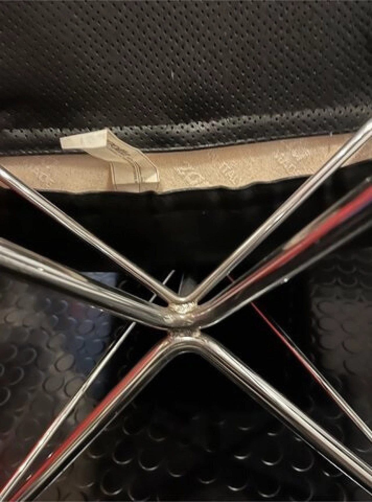 Mylord armchair in black leather by Alfredo Häberli for Zanotta 2