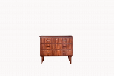 Danish teak chest of drawers, 1960s