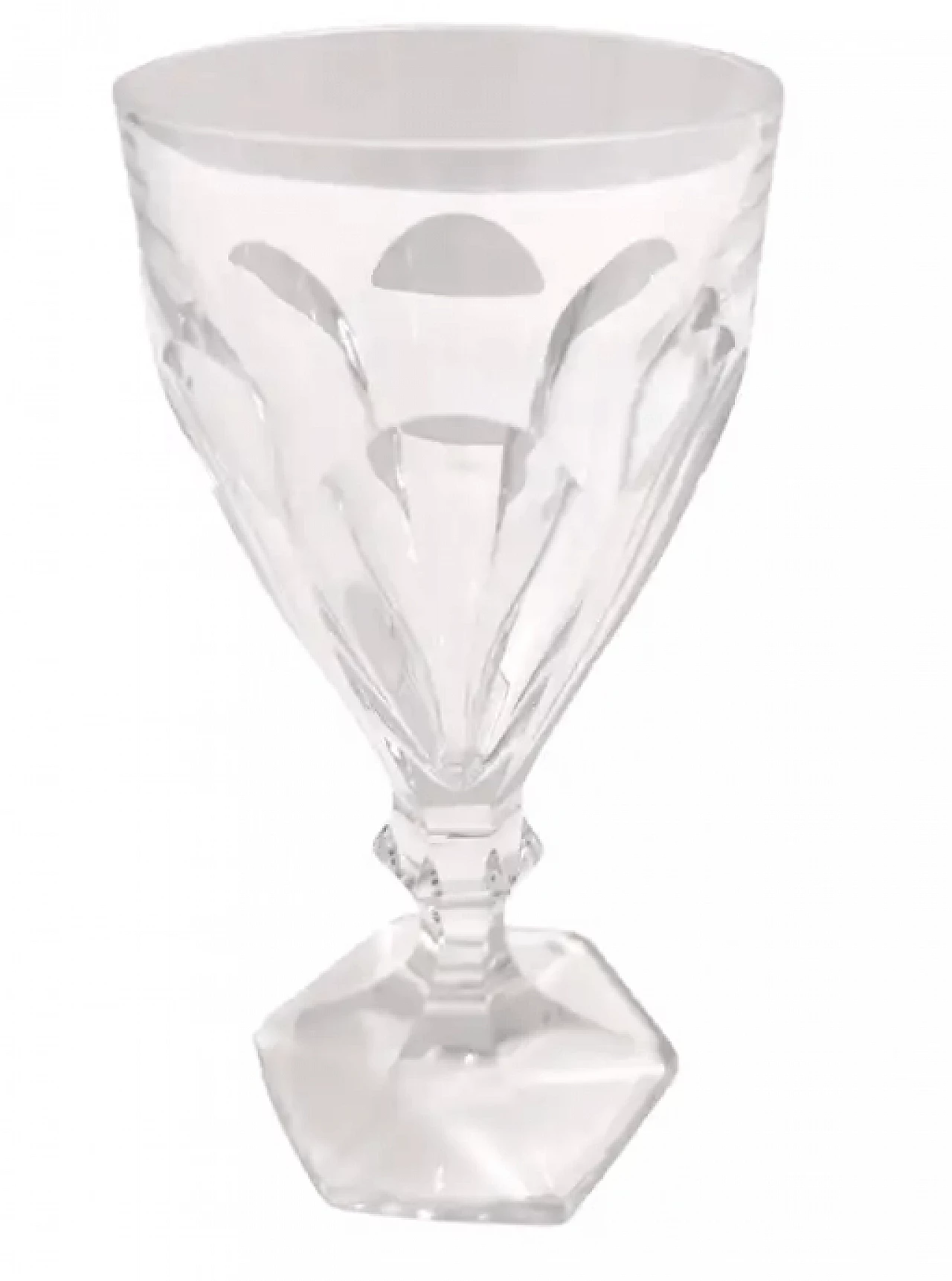 18 Bicchieri in cristallo massiccio di Kosta Boda, anni '70 1