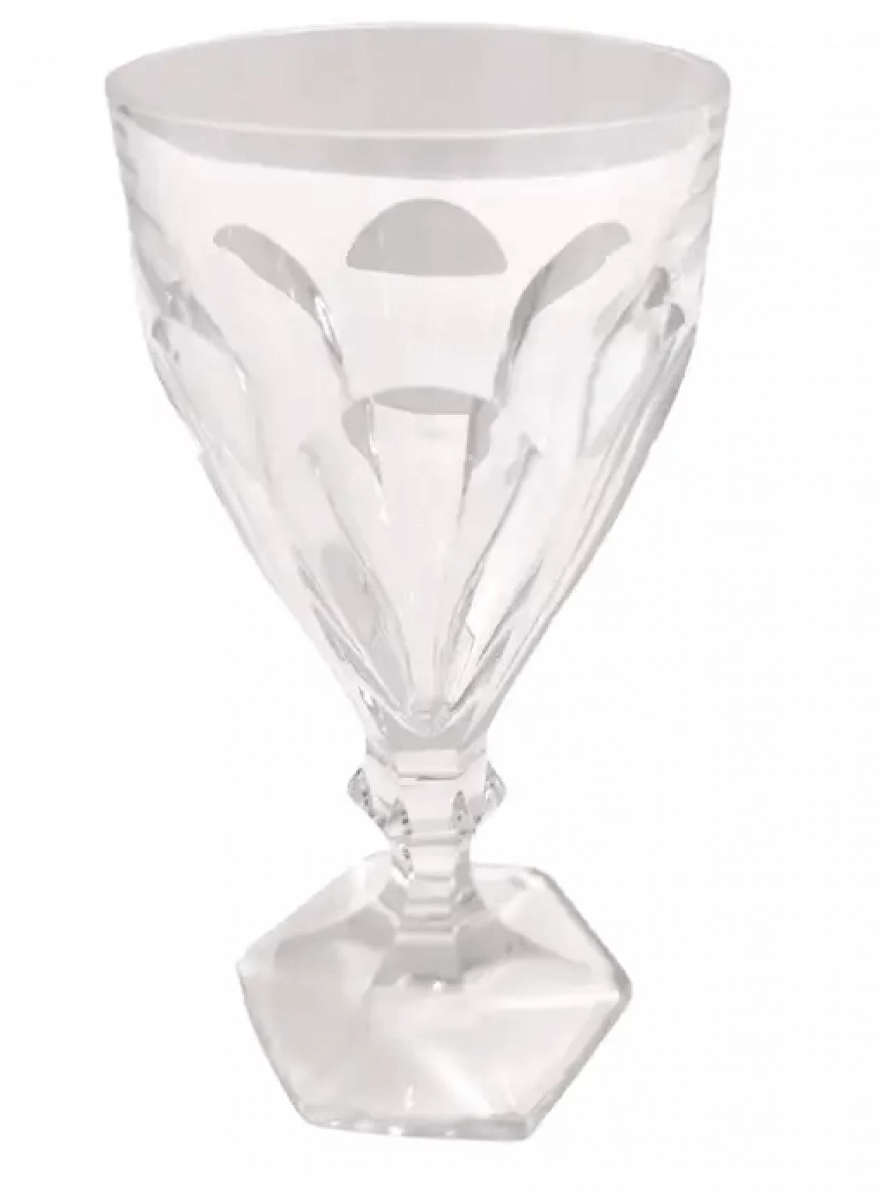 18 Solid crystal glasses by Kosta Boda, 1970s 1