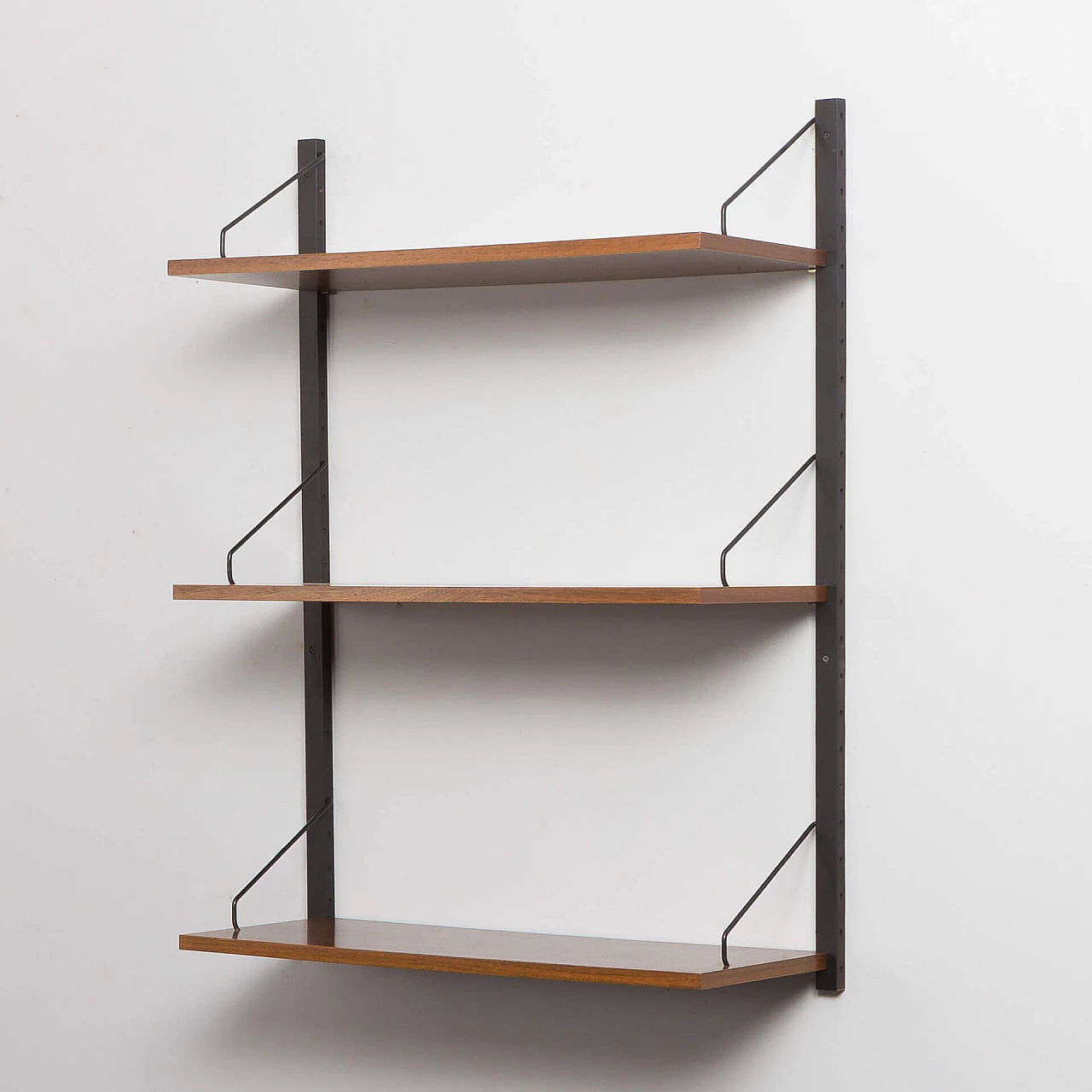 Extra deep walnut bookcase by Poul Cadovius for Cado, 1960s 6